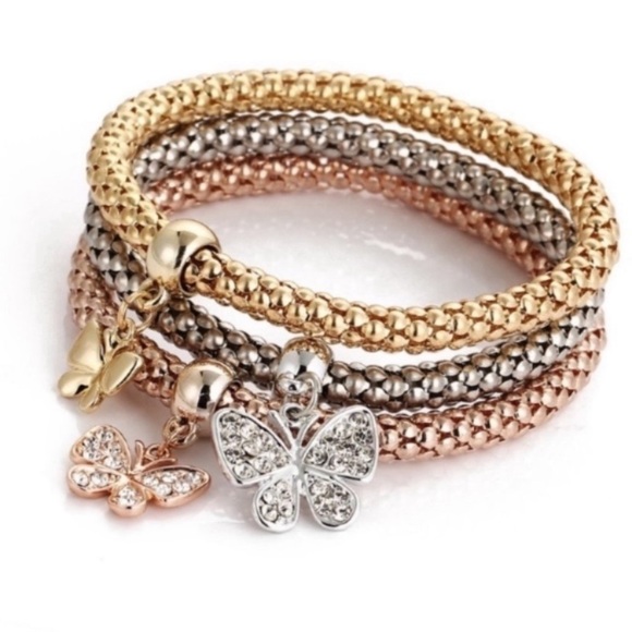 marie and lux Jewelry - 5 for $25 Butterfly Diamond Bracelet